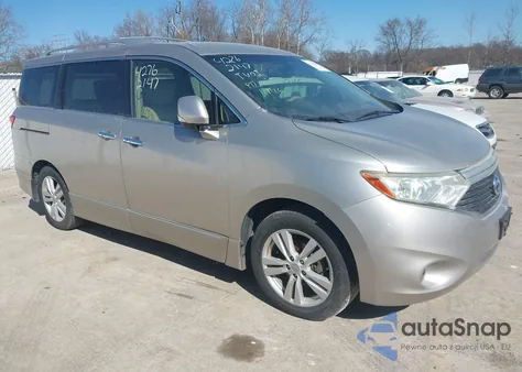 2012 Nissan Quest Sl from USA, damaged, VIN JN8AE2KP2C9045831